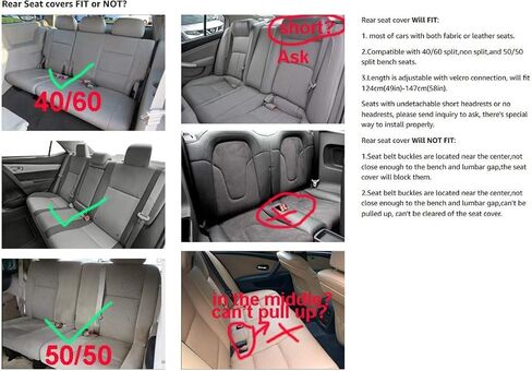 Black Full Set Universal Fit 5 Seats Car Surrounded Solid Color Waterproof Leather Car Seat Covers Protector Adjustable Removable Auto Seat Cushions with 2 Waist Pillows 2 Headrest Pillows in Saudi Arabia