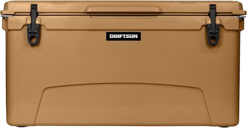 صندوق ثلج Driftsun بسعة 110 لتر، عالي التحمل، مبرد معزول تجاريًا عالي الأداء، أبيض in Kuwait