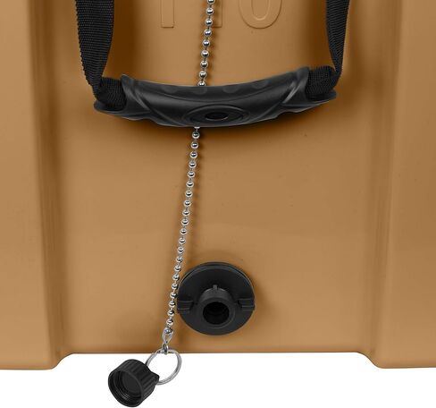 صندوق ثلج Driftsun بسعة 110 لتر، عالي التحمل، مبرد معزول تجاريًا عالي الأداء، أبيض in Kuwait