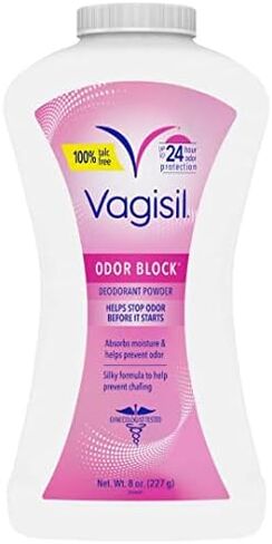 Vagisil Deodorant Powder Talc-Free - 8 oz, Pack of 5 in Saudi Arabia