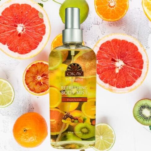 OKAY FRUITYLICIOUS REFRESHING BODY MIST 8oz / 237ml in Saudi Arabia