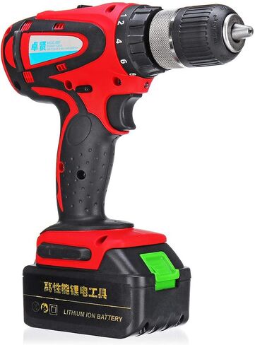 68V 10Ah Cordless Rechargeable Electric Drill 2 Speed Heavy Duty Torque Power Drills in Saudi Arabia