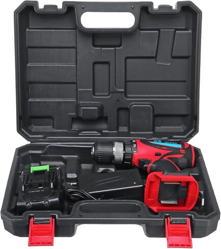 68V 10Ah Cordless Rechargeable Electric Drill 2 Speed Heavy Duty Torque Power Drills in Saudi Arabia
