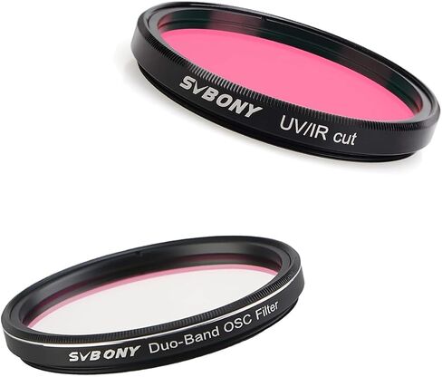 SVBONY 2 inches UV IR Cut Block Telescope Filter Bundle with SV220 2 inches Dual-Band Nebula Filter in Saudi Arabia