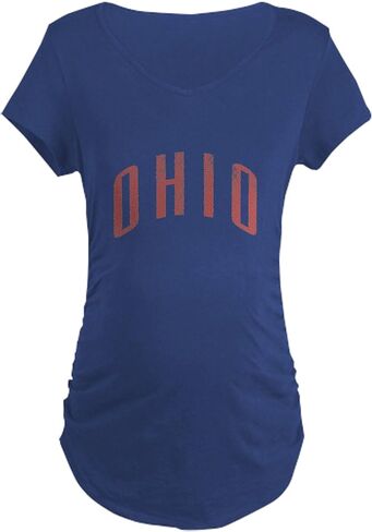 Cafepress Ohio الجرونج الأمومة داكنة تي شيرت النساء الأمومة in Saudi Arabia