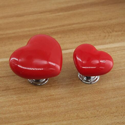 Pink Ceramic Handle Pull Door knobs Cabinet Handles for Children's Room (6 Pieces) in Saudi Arabia