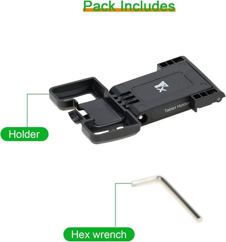 RC-N3,N2,N1,N1C 7.9-11 Inch Tablet Holder Mount for DJI Air 3S/3/2S/2,Mini 4K/2 SE/2/4 Pro/3,Flip,Neo,Mavic 3 Classic Remote Controller,RC-N Series Control Accessories(Grey) in Saudi Arabia