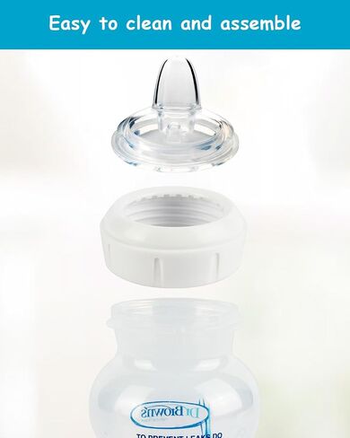 Sippy Nipple for Dr. Brown's Wide-Tejue Baby Wottles & Sippy Spout Bottles ، 100 ٪ Silicone Bott Bottle Sippy Nipple ، 6M+، Flow Flow ، 4 Count in Saudi Arabia