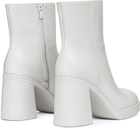 Athlefit Women's Platform Ankle Boots High Chunky Block Heel Square Toe Boots Fashion Dress Heeled Booties in Saudi Arabia