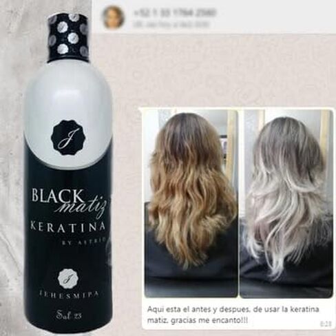 الثنائي العام Keratina Matiz & Black Matiz Shampoo Jehesmipa ، 16 Fl Oz (حزمة 2) in Kuwait