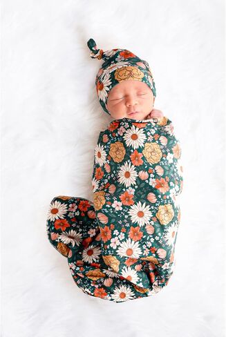 Konssy Baby Girl Newborn يتلقى بطانية مع عصابة رأس مطابقة ومجموعة صغيرة من الحضانة. in Saudi Arabia