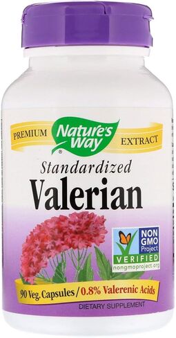 Nature's Way Valerian, Non-GMO, Gluten Free, 220 mg per serving, 90 Capsules in Saudi Arabia