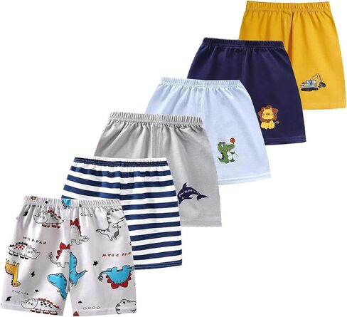 Vagefun Toddler Baby Boy Shorts Cotton Dinosaur Summer Closy for Kids 6M-5T in Kuwait