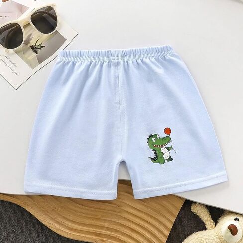 Vagefun Toddler Baby Boy Shorts Cotton Dinosaur Summer Closy for Kids 6M-5T in Kuwait