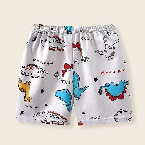 Vagefun Toddler Baby Boy Shorts Cotton Dinosaur Summer Closy for Kids 6M-5T in Kuwait