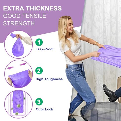 عبوات متوافقة مع أكياس ملء Dekor Classic Diaper Pail | 4 حزمة | فائقة الرائحة القوية مزيل الرائحة أكياس سميكة حفاضات سميكة | يحمل كل ما يصل إلى 2772 حفاضات | رائحة الليمون الطازجة | من السهل استبدال in Kuwait