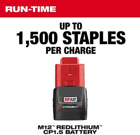 Stapler-Bare لـ Milwaukee M12 3/8in. Crown Stapler-Bare ، CP 2AH & XC 4AH Starter Kit Bundle + TPT Premium Cart in Kuwait