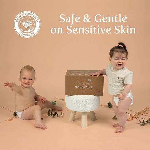 Earth & Eden Sensitive | Eco-Conscious & Hypoallergenic Diapers | Size 5 | 172 Count in Saudi Arabia