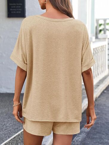 Casual set: oversized short-sleeved T-shirt with drawstring, shorts, casual wear in Kuwait