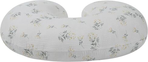 أغطية وسادة التمريض في Onacosht Muslin 2 حزمة 100 ٪ من القطن فائقة الرضاعة الطبيعية أغطية الرضاعة الطبيعية للطفل والفتاة والأخضر والنباتي in Kuwait