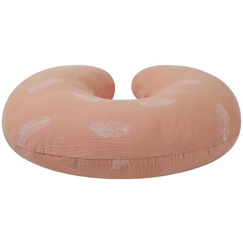 Onacosht Muslin Nursing Pillow Cover 2 Pack 100% Cotton Ultra Soft Breastfeeding Pillow Covers for Baby Boy and Girl, Green and Botanical in Kuwait