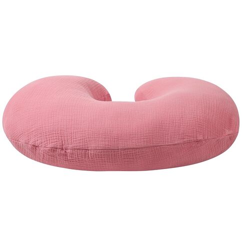 Onacosht Muslin Nursing Pillow Cover 2 Pack 100% Cotton Ultra Soft Breastfeeding Pillow Covers for Baby Boy and Girl, Green and Botanical in Kuwait