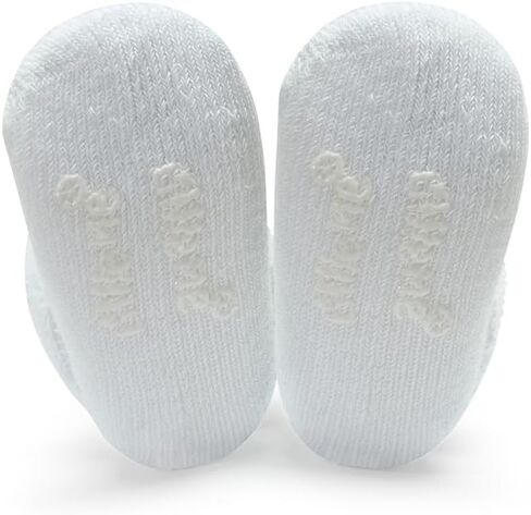Little Me Baby Socks-Terry Terry Cuff Socks للحديدين الجدد والرضع والرضع ، من 0 إلى 6 أشهر in Saudi Arabia