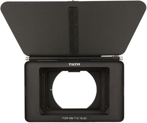 Ikan MB-T12 Three Stage 4 x 5.65 Carbon Fiber Clamp On Matte Box with 15mm Rod Adapter, Black in Saudi Arabia