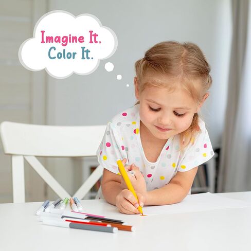 12-Pack Happy Birthday Cards with 13 Envelopes – Unique & Blank Birthday Design – Color-In kids, 5x7 – Junior Greeting Gift with Custom Colouring Cards – Made in USA – Celebrate Creativity & Joy in Saudi Arabia