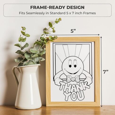 12-Pack Happy Birthday Cards with 13 Envelopes – Unique & Blank Birthday Design – Color-In kids, 5x7 – Junior Greeting Gift with Custom Colouring Cards – Made in USA – Celebrate Creativity & Joy in Saudi Arabia