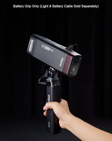 إكسسوارات Godox ML100BI ، BG02 Battery Grip Kit ، 95WH/6600MAH ، منافذ USB-C و D-TAP ، 1/4 "-20 إلى 5/8" ، محول USB-C و D-TAP مع ML60IIBI ، ML100BI ، ML100R ، FH50BI ، FH50R ، in Saudi Arabia