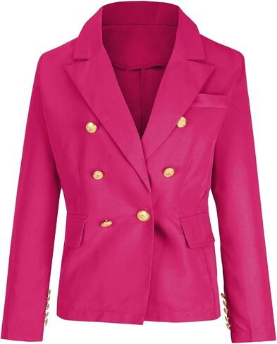 Women Business Casual Blazers Long Sleeve Lightweght Work Suit Jackets Button Down Open Front Work Blazers Trendy in Kuwait