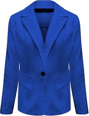 Womens Blazers for Work Casual Open Front Blazer Cropped Long Sleeve Light Weight Jacket Lapel Collar Cardigan Jackets in Kuwait