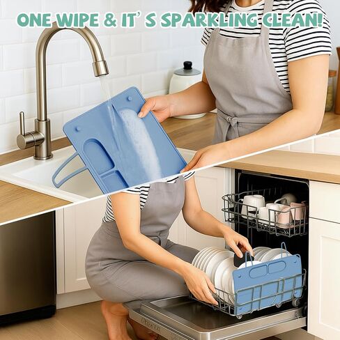Silicone Placemats with 4 Straps: No-Throw Toys or Bottles - Baby 12-24 Months Self-Feeding on High Chair in Saudi Arabia