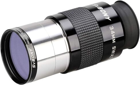 Svbony Telescope Eyepiece 34mm 2 بوصة باقة مع 68 درجة فائقة الزاوية العدسة 6 مم مرشح تلسكوب 2 بوصة ، للمراقبة الفلكية in Saudi Arabia
