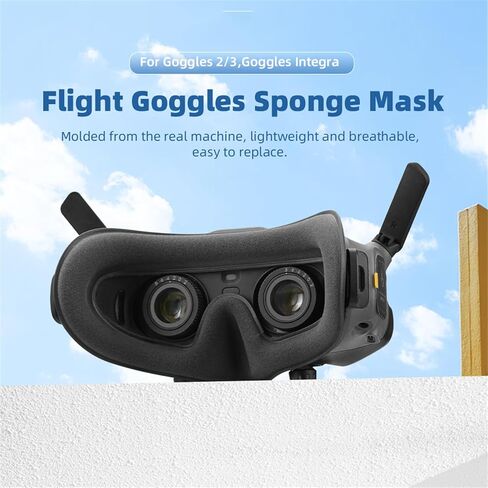وسادة العين الإسفنج لـ DJI Avata 2 Drone Goggles 3 نظارات طيران ، وسادة وجه بديلة لـ DJI Avata Goggles 2/Goggles Integra Foam Padding Cover Cover Cop Cup in Saudi Arabia