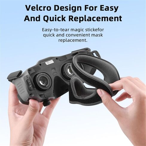 وسادة العين الإسفنج لـ DJI Avata 2 Drone Goggles 3 نظارات طيران ، وسادة وجه بديلة لـ DJI Avata Goggles 2/Goggles Integra Foam Padding Cover Cover Cop Cup in Saudi Arabia