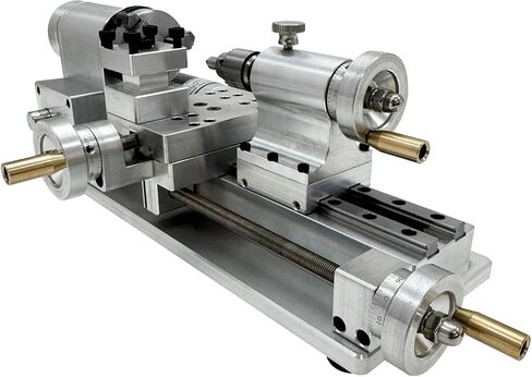 DIY Mini Lathe, 0.43"(11mm) Spindle Through Hole, Home Woodworking Homemade Small Lathe Micro Lathe 110V in Saudi Arabia