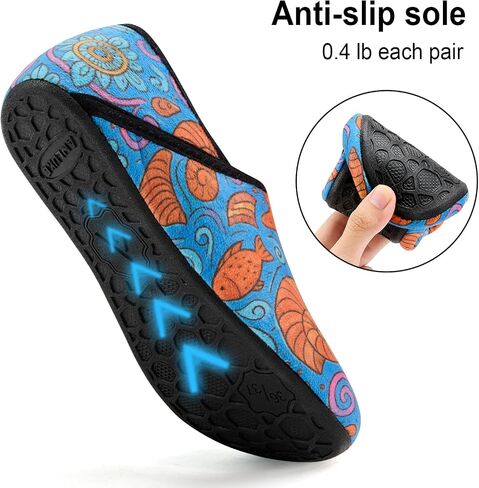 ANLUKE House Slippers for Women Men with Rubber Sole Soft Lightweight Indoor/Outdoor in Saudi Arabia
