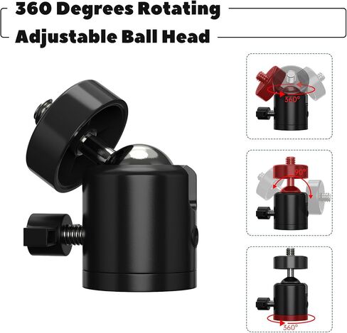 Trail Camera Tree Mount: 360 Degrees Adjustable Game Camera Mount with 1/4 inch Screw, Easy Installation & Compact Sturdy in Saudi Arabia
