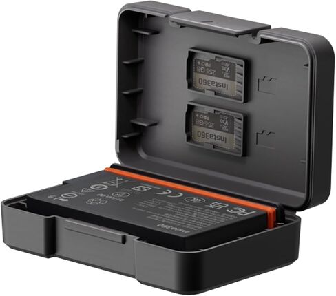 Insta360 X5 Ultra Battery(2800mAh)& Fast Charge Hub Bundle/Only for Insta360 X5 360 Camera (2 Ultra Batteries+1 Charger) in Kuwait
