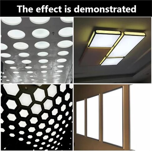 Cosyhat 1PC Double Sides Frosted Diffuser Sheet 200mmx300mm~500mmx500mm,Thickness:1mm~3mm,Acrylic Opal Frosted Plate for Light Cover(1mm,200mmx300mm-1Pc) in Saudi Arabia