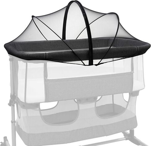 سفر سرير خيمة ، حزمة وملعب غطاء صافي البعوض مع سستة ثنائية الاتجاه ل Playpen/Pack N Play White in Kuwait