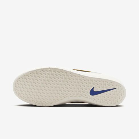 Nike SB Force 58 Skate Shoes (DV5476-004 ، عظام الضوء/الأسود/علم الفلك الأزرق) الحجم 11 in Kuwait