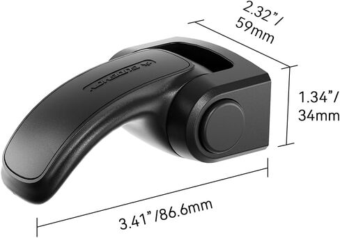 EUDEMON 1 Pack Oven Lock,Baby Proofing Oven Door Lock, Child Safety Oven Front Lock, Easy to Install & Use no Tools Need or Drill (Black) in Saudi Arabia