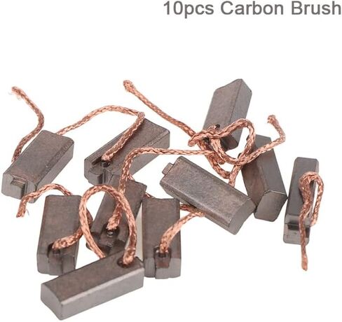 فرشاة Barbon Motor ، فرش الكربون ، 10pcs 5x7x19mm النحاس فرشاة الكربون الكهربائية ، أدوات الطاقة المولد ، فرشاة كربون نحاسية منخفضة in Saudi Arabia