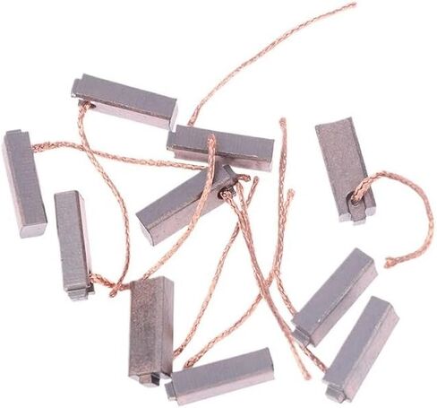 فرشاة Barbon Motor ، فرش الكربون ، 10pcs 5x7x19mm النحاس فرشاة الكربون الكهربائية ، أدوات الطاقة المولد ، فرشاة كربون نحاسية منخفضة in Saudi Arabia