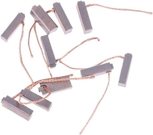 فرشاة Barbon Motor ، فرش الكربون ، 10pcs 5x7x19mm النحاس فرشاة الكربون الكهربائية ، أدوات الطاقة المولد ، فرشاة كربون نحاسية منخفضة in Saudi Arabia
