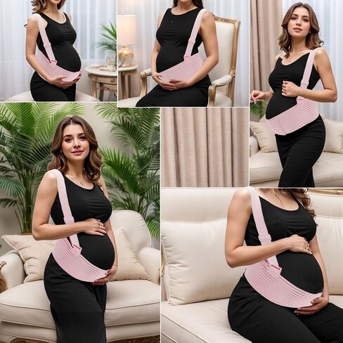 Pregnancy Belly Band, Belly Band with Adjustable Straps, Belly Band for Pregnant Women, Maternity Belt in Saudi Arabia