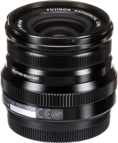 FUJIFILM XF 16mm f/2.8 R WR Lens (Black) Bundle with Travel Bag + 32GB Memory Card + More in Saudi Arabia